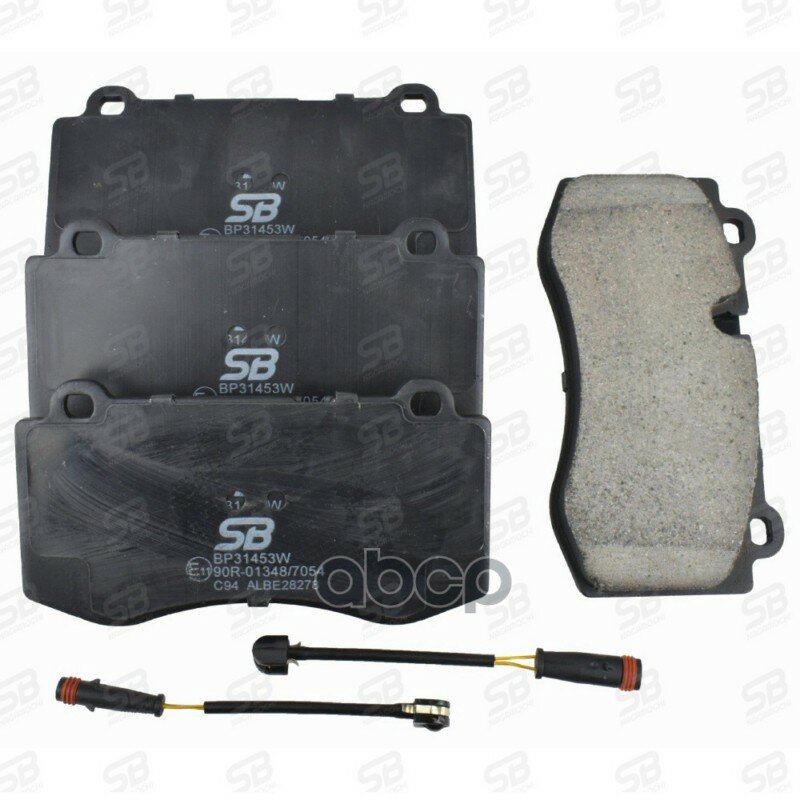 Тормозные колодки /правые /левые /SB NAGAMOCHI для Chrysler Jeep 300 C LX; BP31453W; (TG-1667C) K68002193AA PN0453W 05174311A.