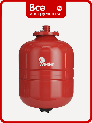 Изображение товара Расширительный бак Wester WRV 8 0-14-0020 подвесной вертикальный тип из стали для систем отопления