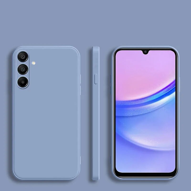 Мягкий силиконовый чехол для Samsung Galaxy A04S A04 A13 A23 A33 A53 A73 A12 A22 Серый, Gray, A33 5G