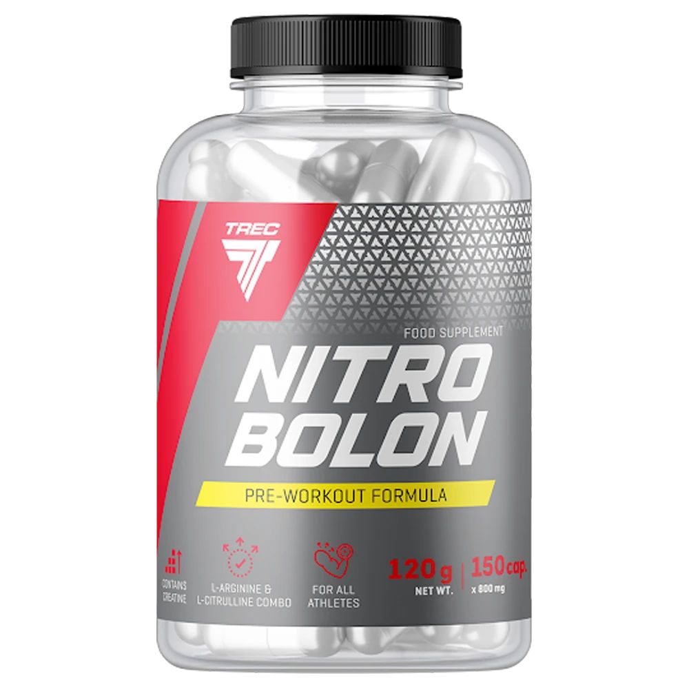 Trec Nutrition Nitrobolon, Комплекс Аргинин, Цитруллин и Креатин 150 капсул