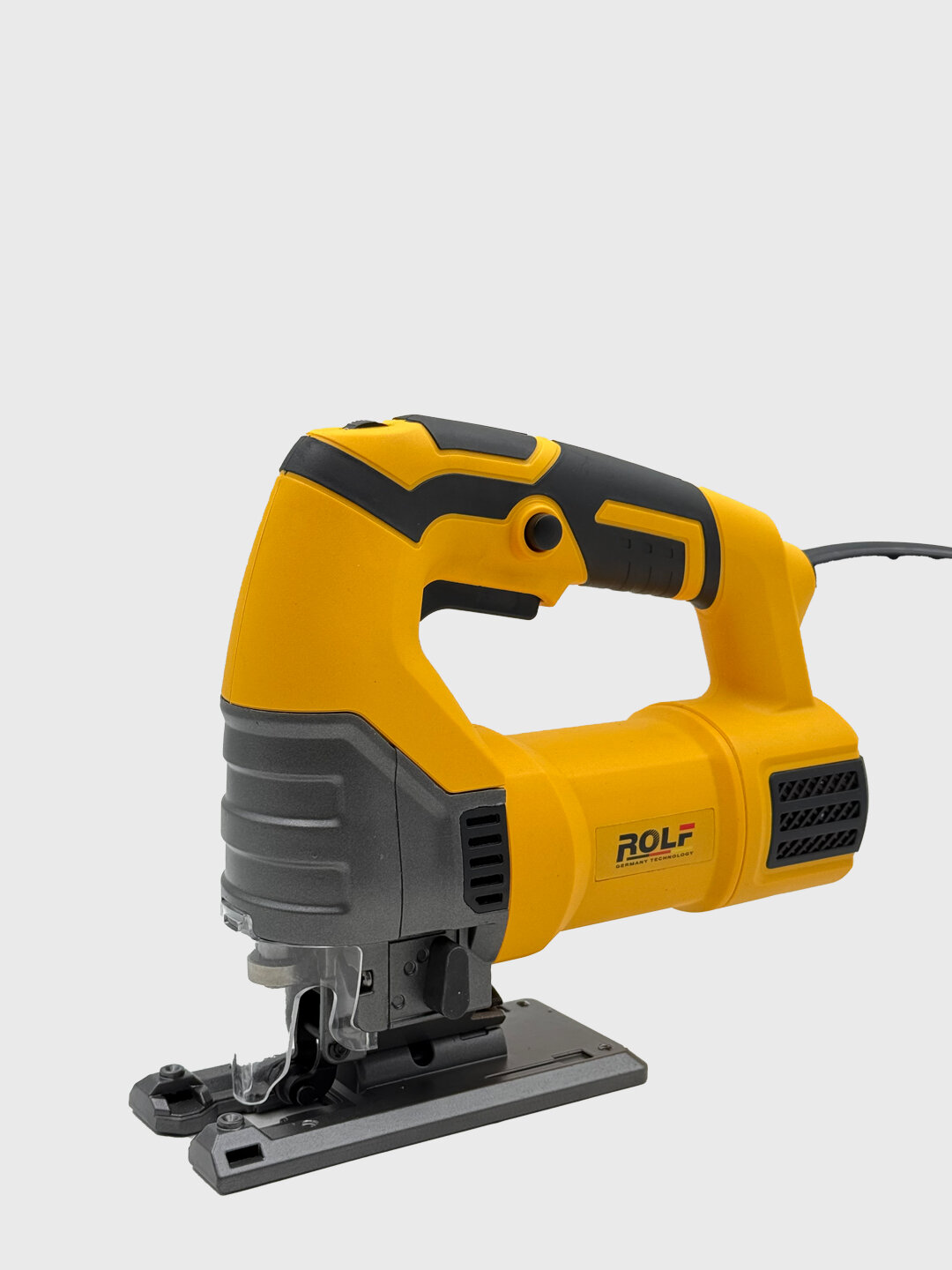 Лобзик электрический Rolf TOP 1401, 550Вт, частота ходов 500-3000, бесключевая замена, быстросъемный механизм