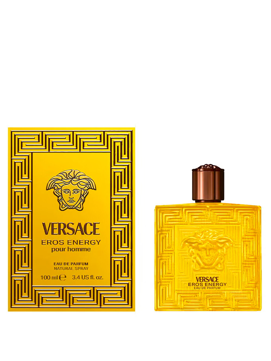 Versace EROS ENERGY EDP, 100 мл для мужчин, свежий-цитрусовый аромат, Италия