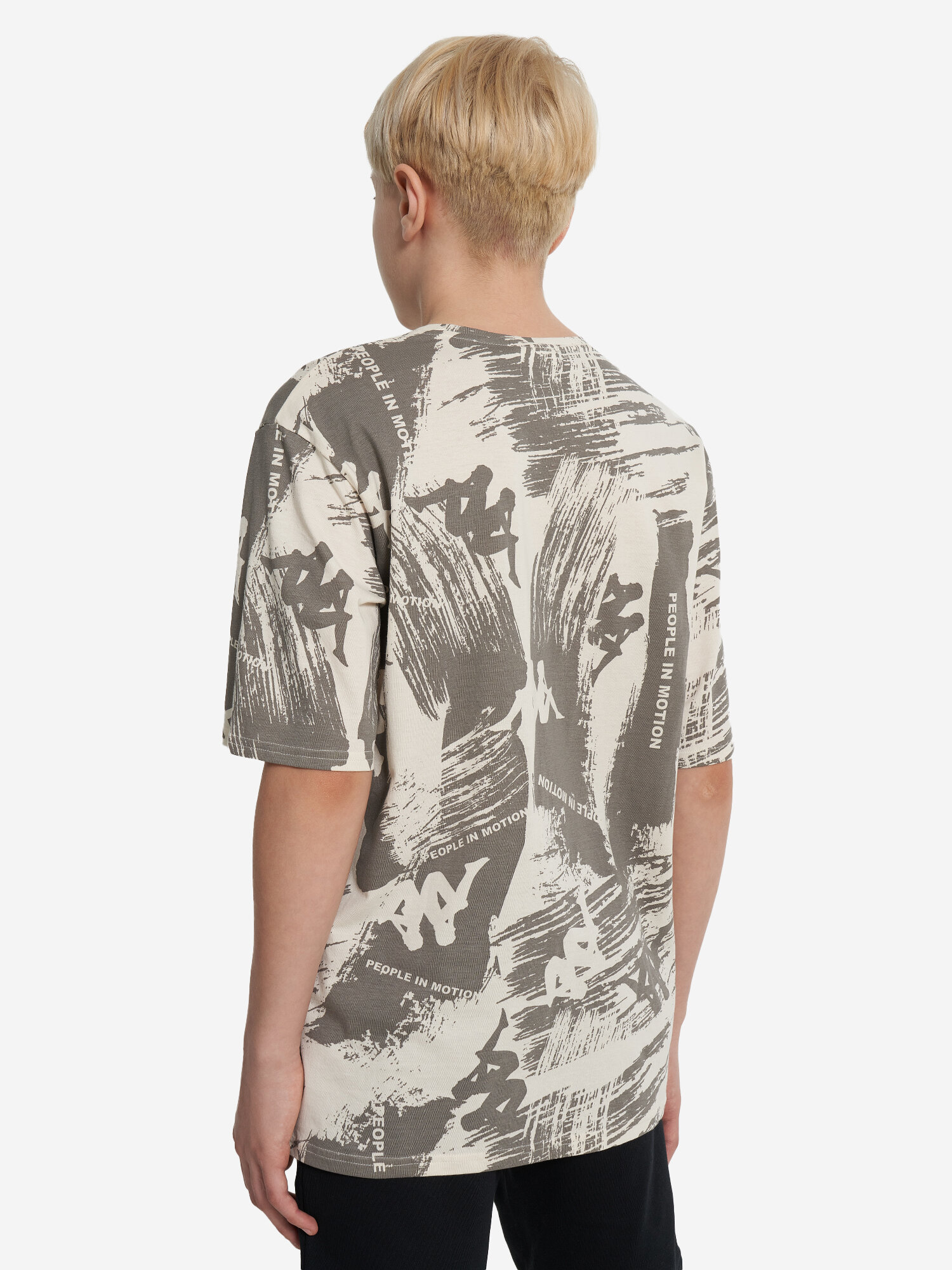 Футболка Kappa, размер 170-176, бежевый — фото 1