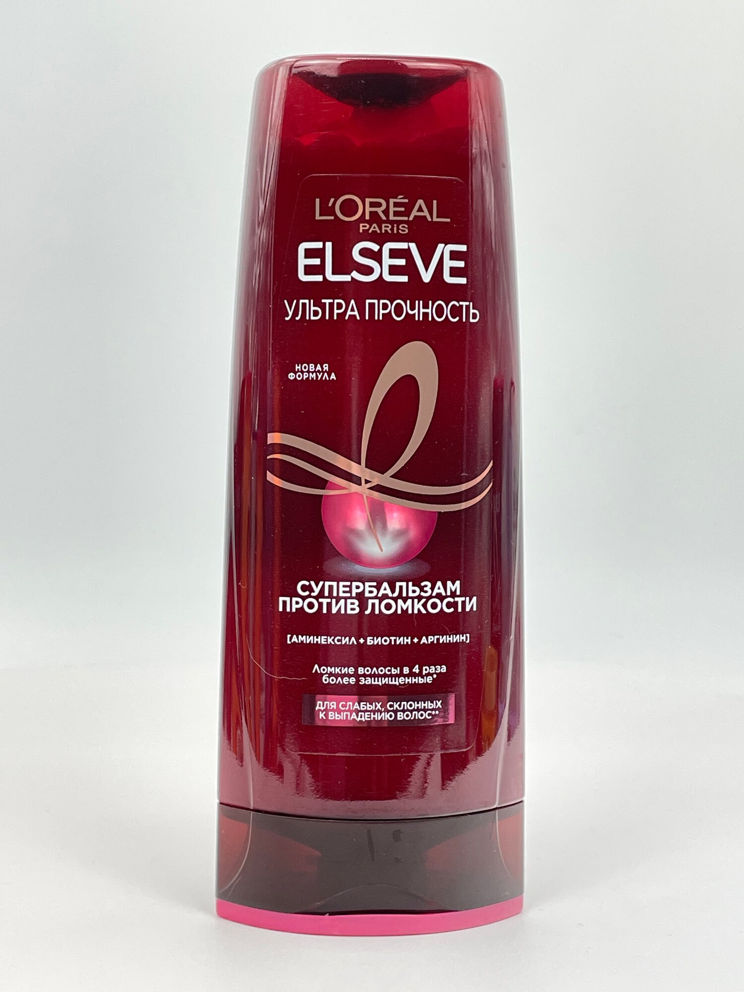 Бальзам для волос L’Oréal Paris Elseve Ультрапрочность Супербальзам для слабых и склонных к выпадению волос, 400 мл