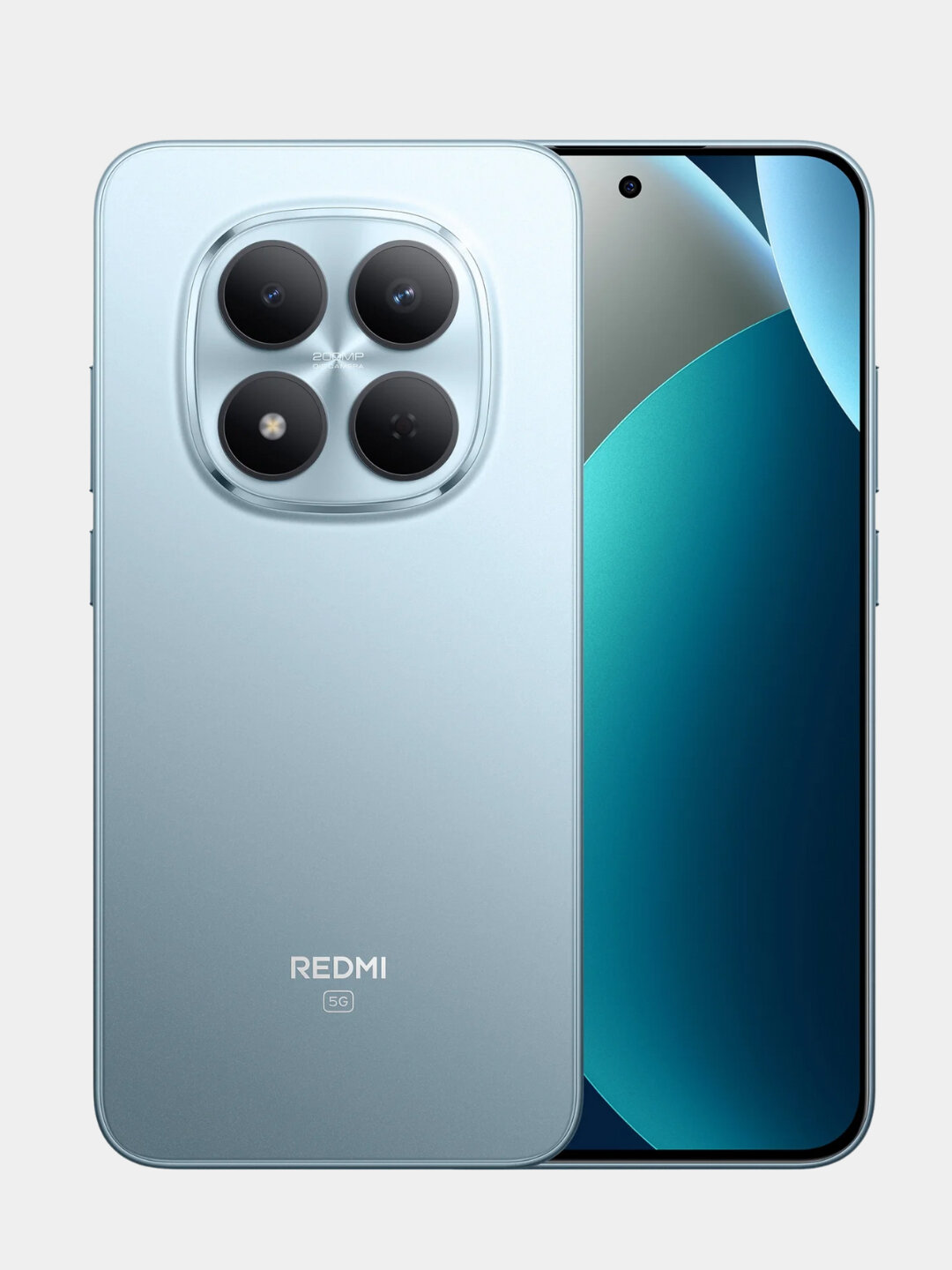 Смартфон Xiaomi Redmi Note 15 Pro 5G, AMOLED-экран, камера 200Мп, 6580мАч - Ледяной, 8/512 ГБ