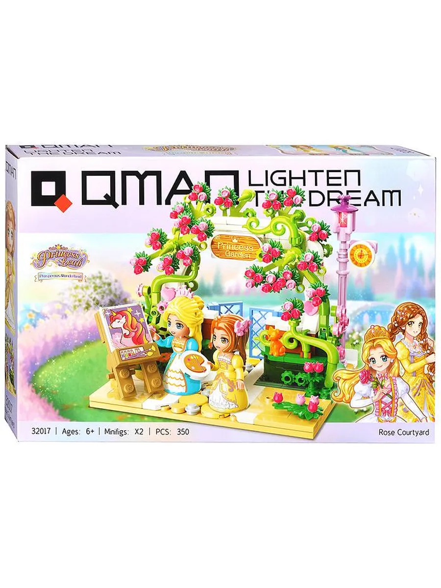 Конструктор Qman "Потрясающий сад" (350 дет.)