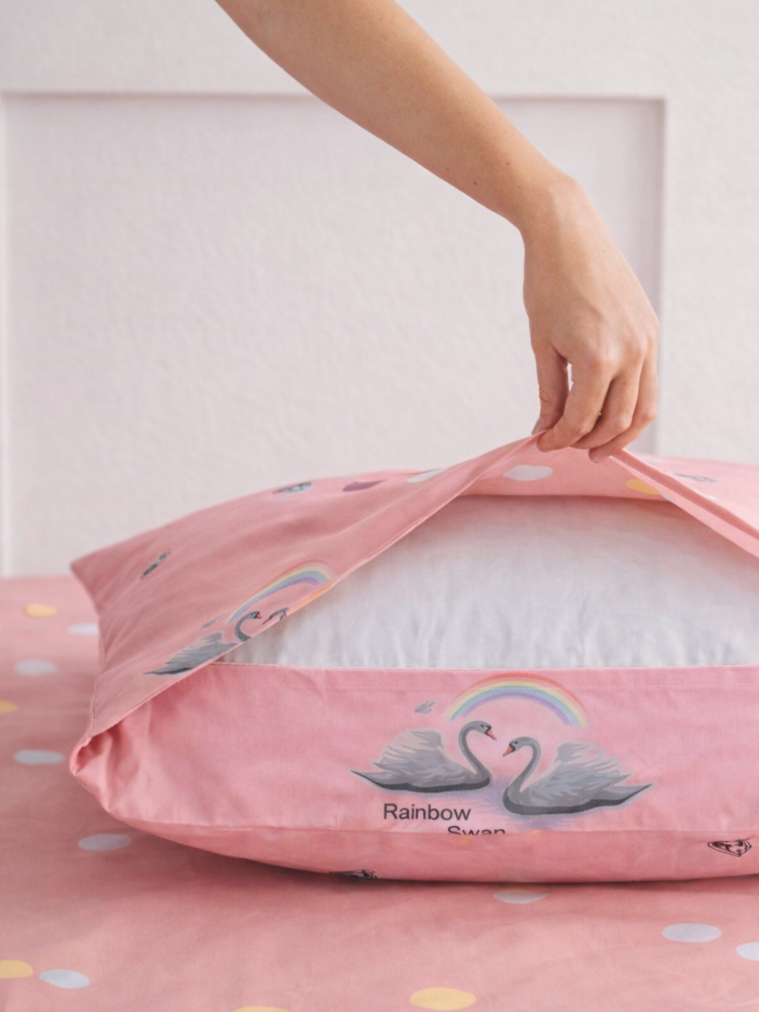 Постельное белья "Простыня и наволочка" размер евро стандарт — фото 1