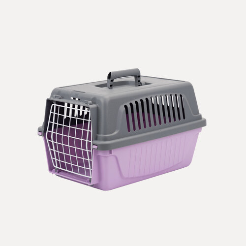 Изображение товара Переноска для кошек, собак и кроликов Ferplast ATLAS 5 маленькая пластиковая, до 3 кг, красная, 41,5 x 28 x h 24,5 см