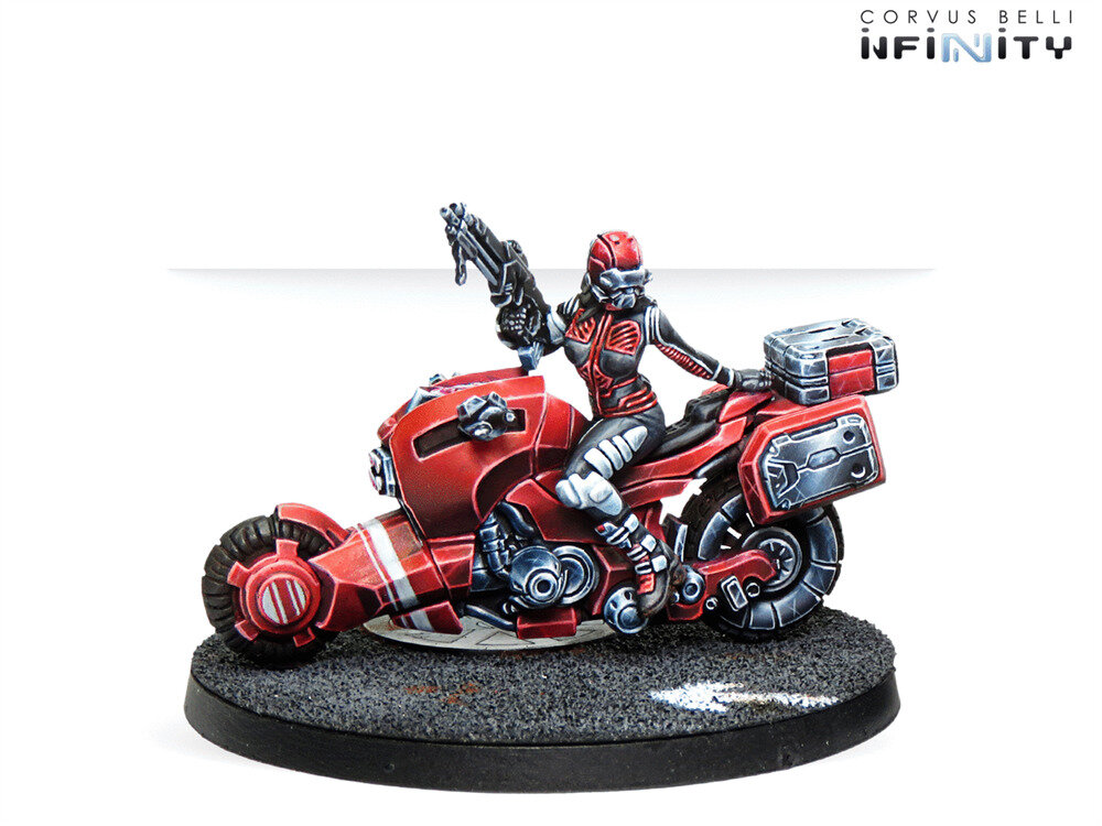 Набор миниатюр для настольный игры Inifinity Aragoto Senkenbutai (NA2-JSA) — фото 1