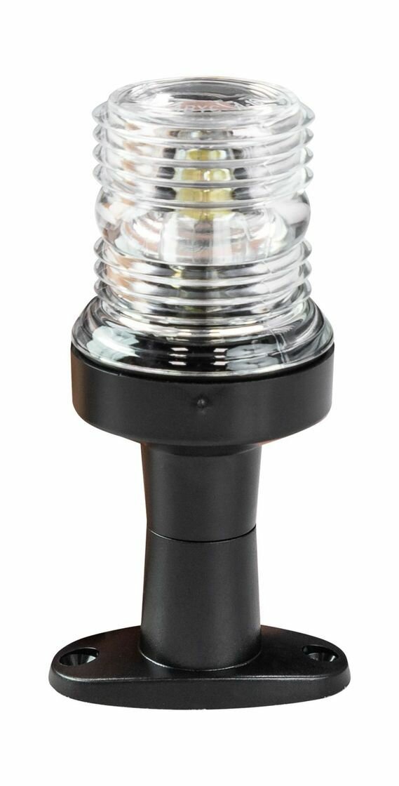 Огонь топовый на стойке 124 мм, 12 В