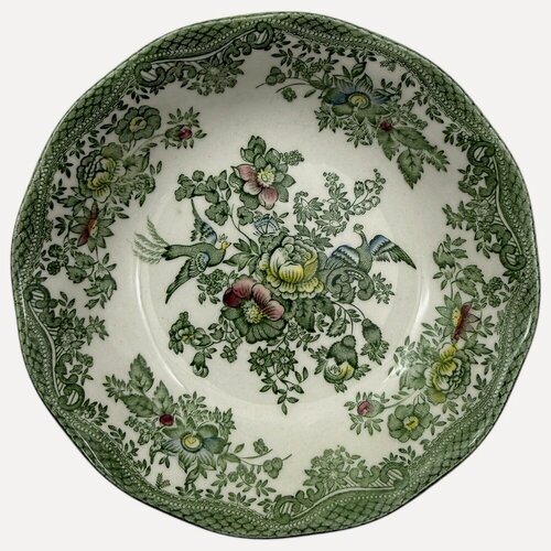 Изображение товара Миска "Oriental Pheasants", 12.5 см, 1965-1980 гг, Enoch Wedgwood Tunstall, Англия