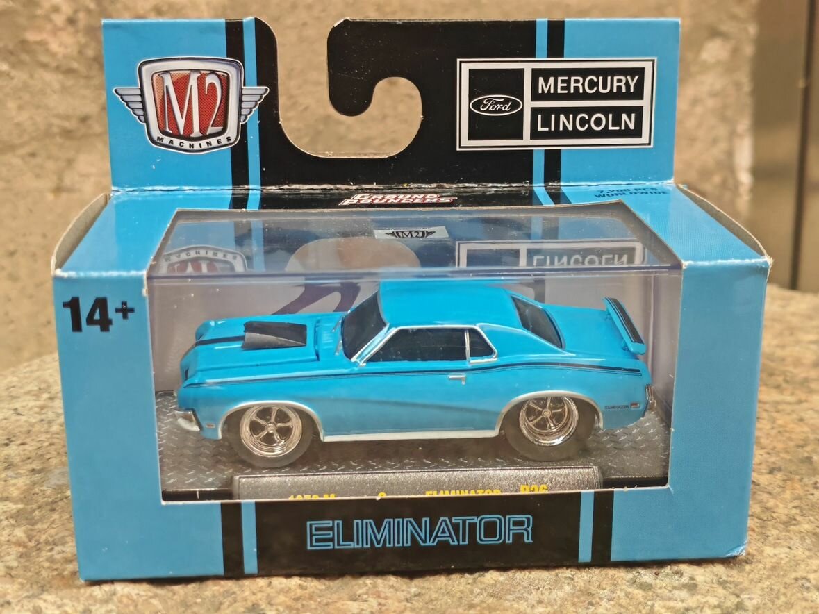 Детская игрушка машинка, M2 1/64, литая модель(1969 DODGE)