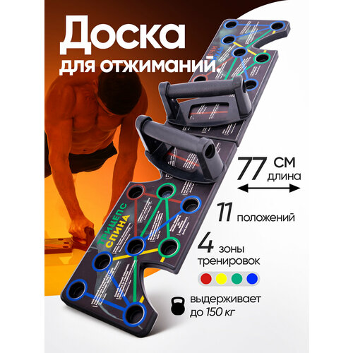 Платформа / Упоры / Доска для отжиманий, Противоскользящая основа 