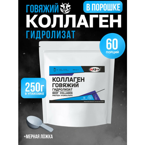 WATT NUTRITION Гидролизат коллагенового белка Говяжий, 250гр.
