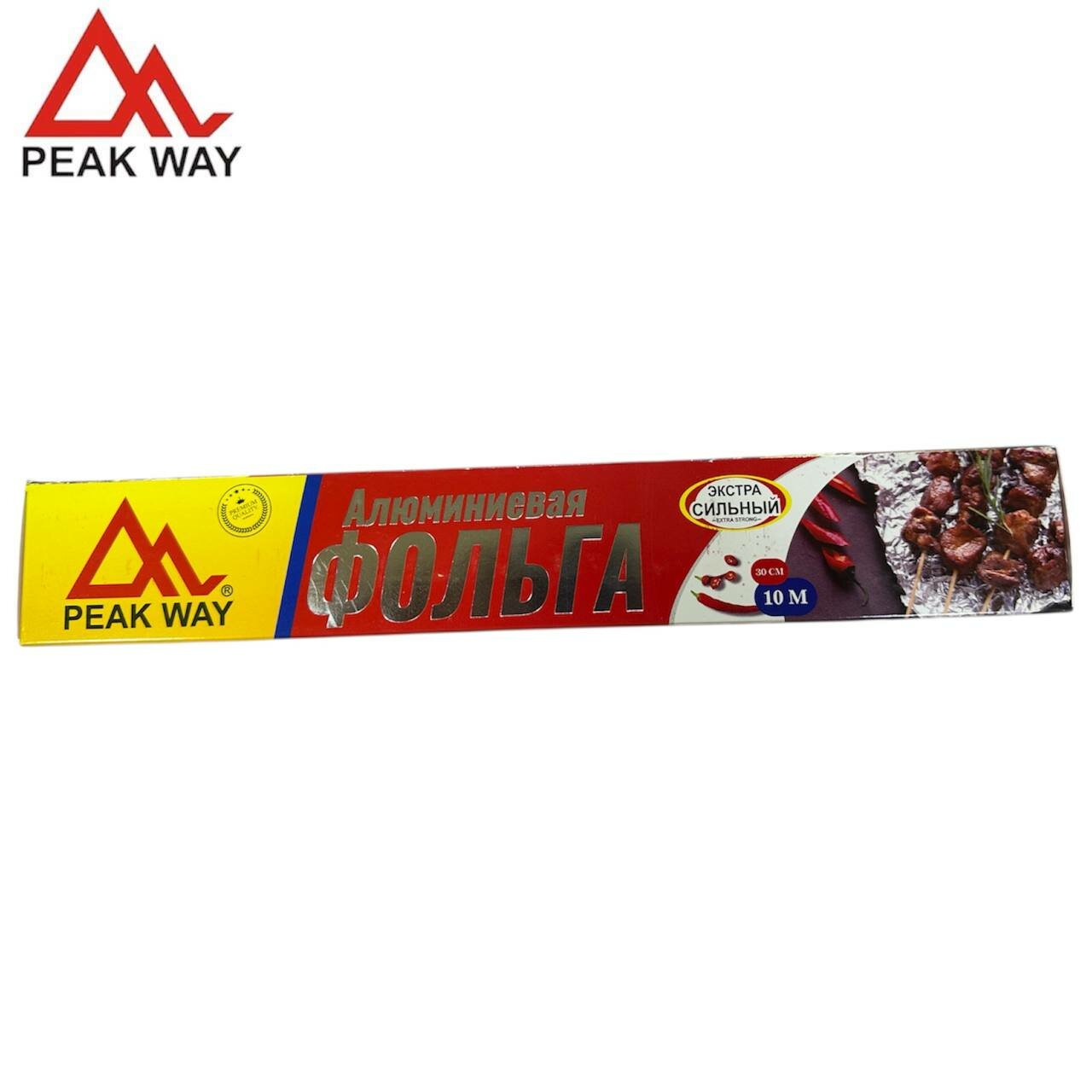 PEAK WAY алюминиевая фольга, кухонной фольга, высокоэффективная защита плиты 30см 10м