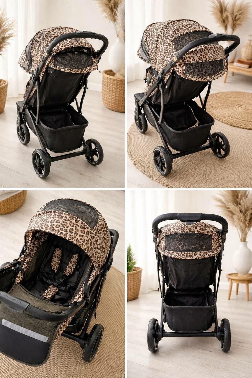 Прогулочная коляска BABALO, для детей от 0 до 3-4 лет, резиновые колеса