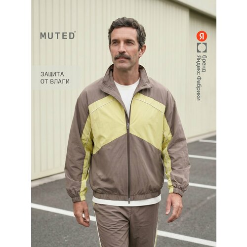 фото Ветровка muted из водостойкого нейлона, размер l, хаки
