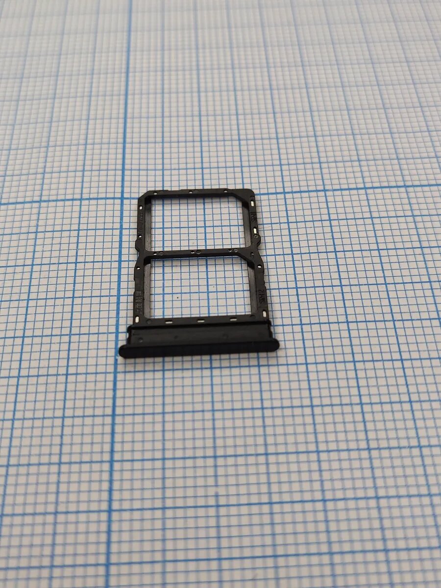 Держатель SIM-карты Honor 90 Smart (черный) контейнер лоток слот
