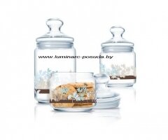 Набор банок LUMINARC "CLUB FOLIAGE" P2041 3пр 1х5