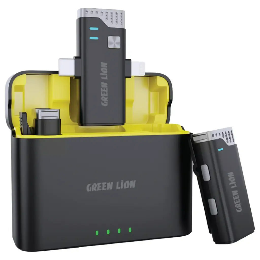 Беспроводной микрофон Green Lion 3 в 1 360° (GN3IN1MIC360D) black