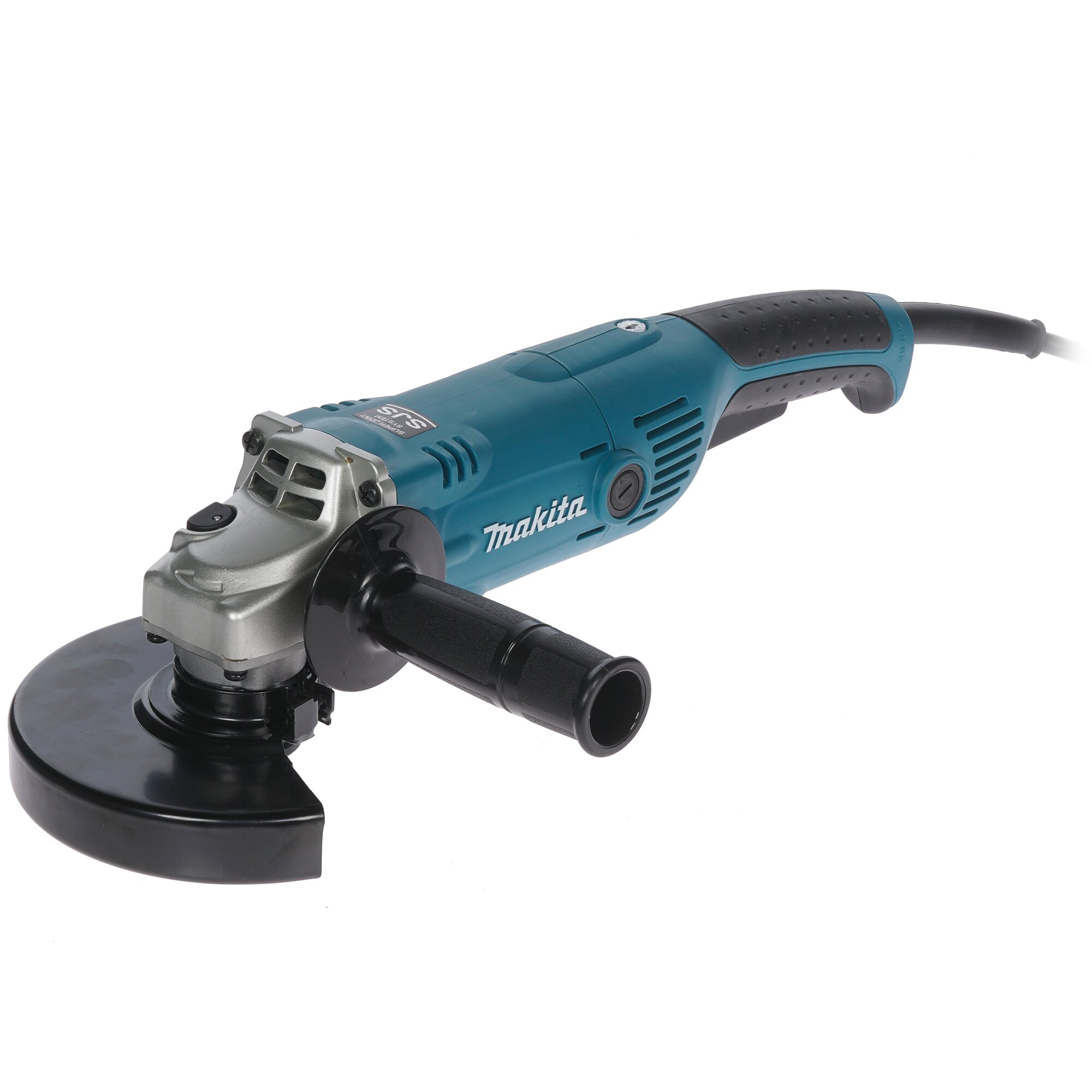 Угловая шлифмашина сетевая Makita GA6021C синий/черный, 1450 Вт
