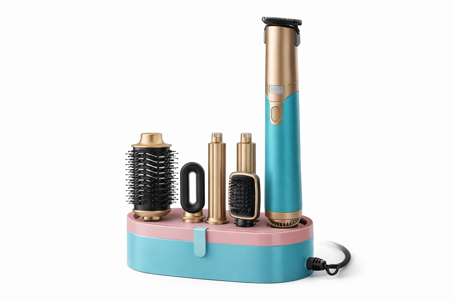 Фен J.R.M Styler, 5в1, с холодным воздухом, ионизация, защита от перегрева