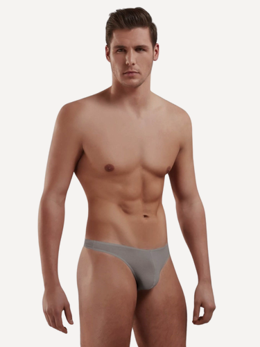 Изображение товара Мужские трусы тонги Doreanse серые 1280 модал/хлопок/эластан S (44)