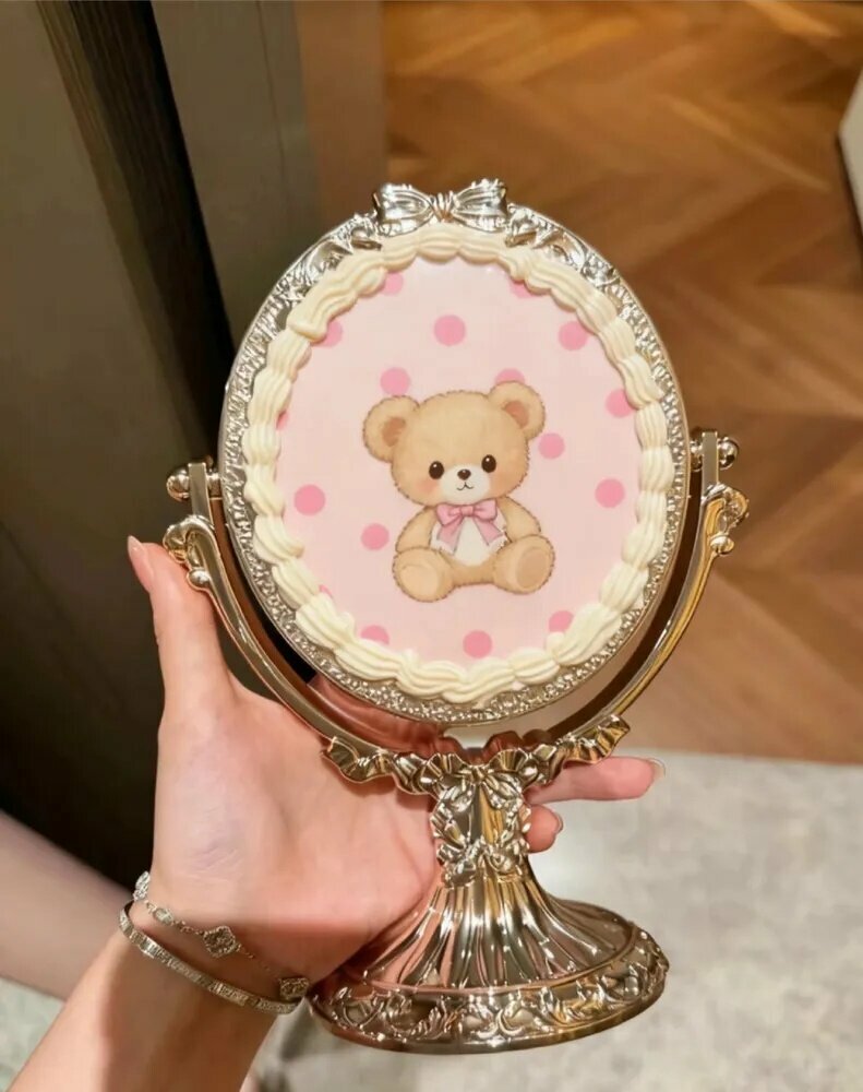 Flower Knows Зеркало гримерное "FLOWERKNOWS", 10 см х 20 см, 1 шт