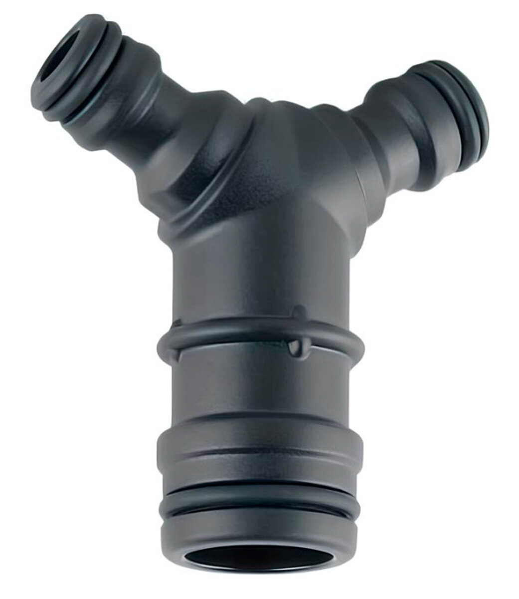 Тройник для шланга быстросъёмный GF 3455 / Садовый инструмент