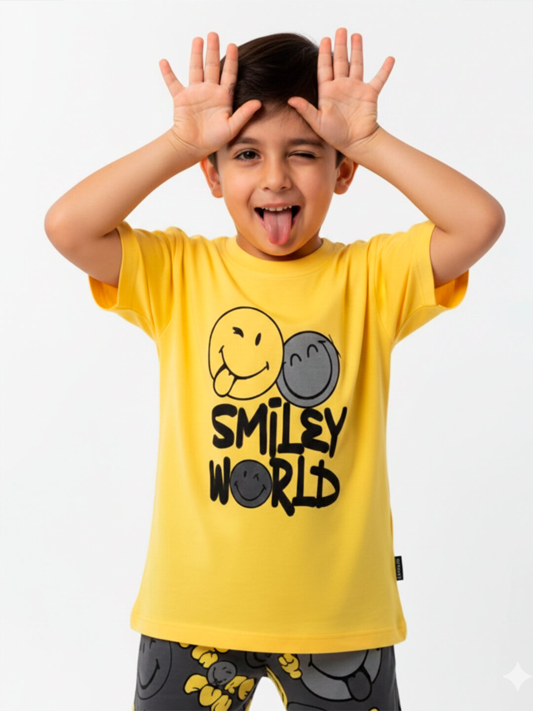 Пижама neo, размер 104, Желтый — фото 1