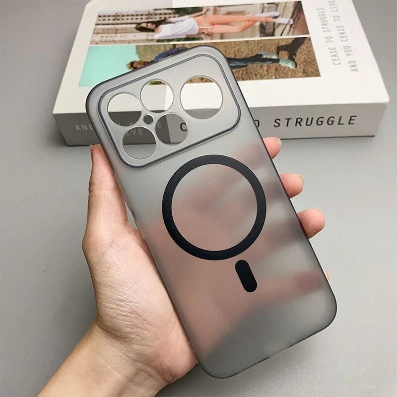 Черный матовый чехол Xiaomi POCO F7/F8 Pro