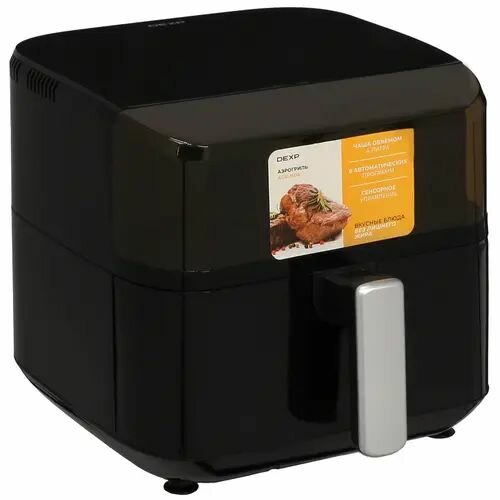 Аэрогриль DEXP AGR1504 - 1500Вт, 4л, 8 программ, таймер, установка температуры — фото 1
