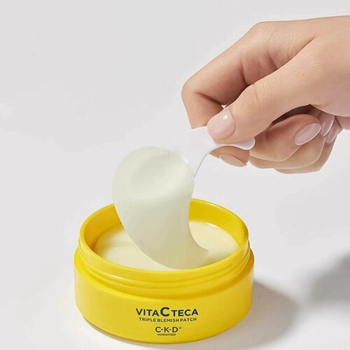 Изображение товара CKD Осветляющие патчи для глаз с витамином С - Vita C teca triple blemish patch, 60шт