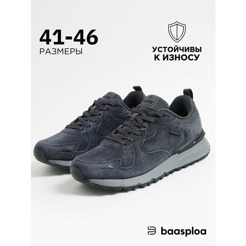 фото Кроссовки baasploa vintage running, размер 42, темно-серый