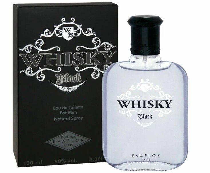 Туалетная вода EvaFlor WHISKY BLACK 100ml для мужчин