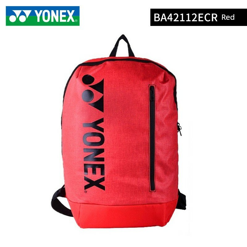 Двухплечевой рюкзак Yonex красный спортивный стиль сумка для поездок