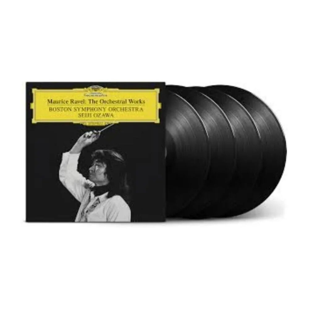 Виниловая пластинка Maurice Ravel: The Orchestral Works, 4 x Vinyl, LP, Box Set, Numbered, Stereo,
