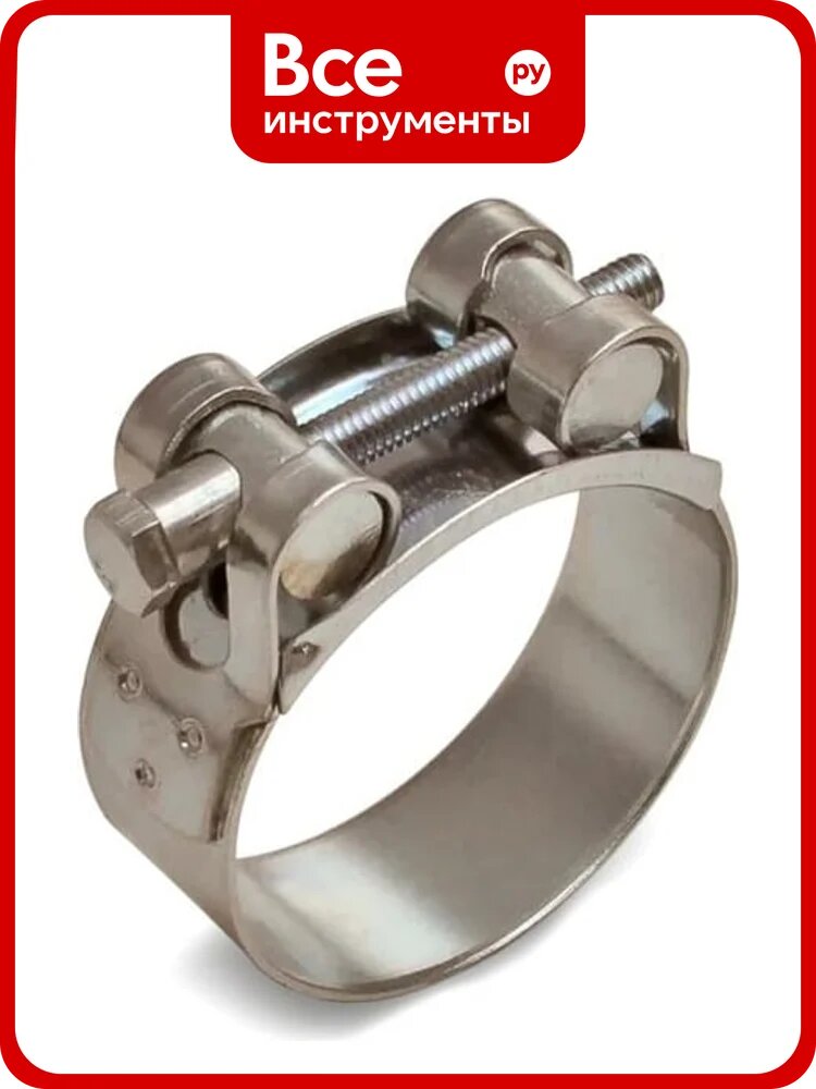 Силовой хомут Fortisflex ROBUST SR, нержавеющая сталь, 131-139мм, 5шт