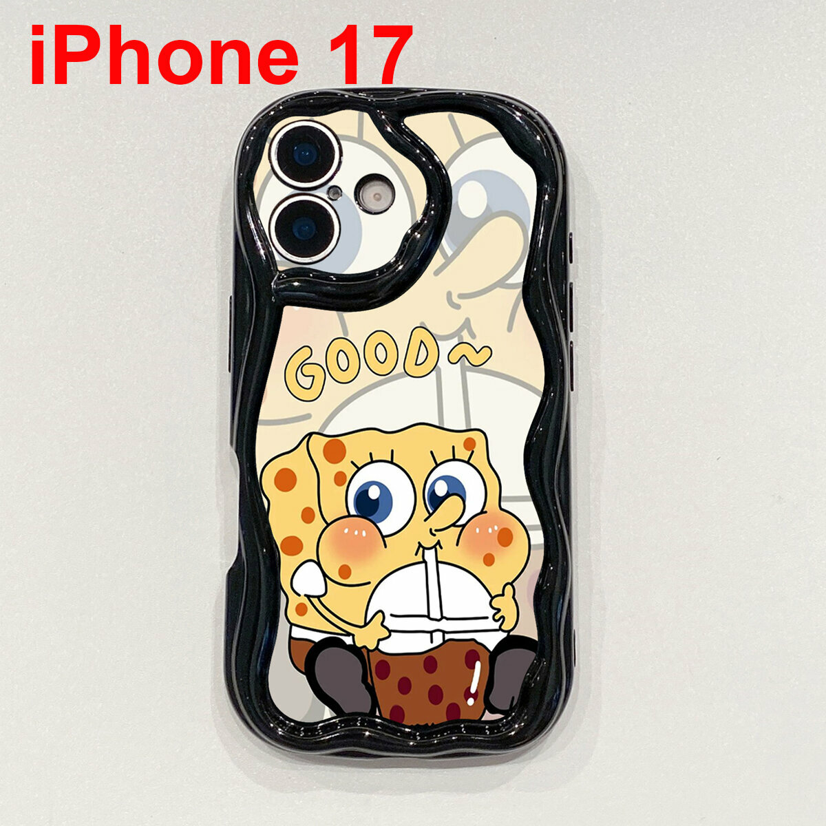 Чехол для телефона iPhone 17 с принтом Губки Боба Квадратные штаны неправильной формы