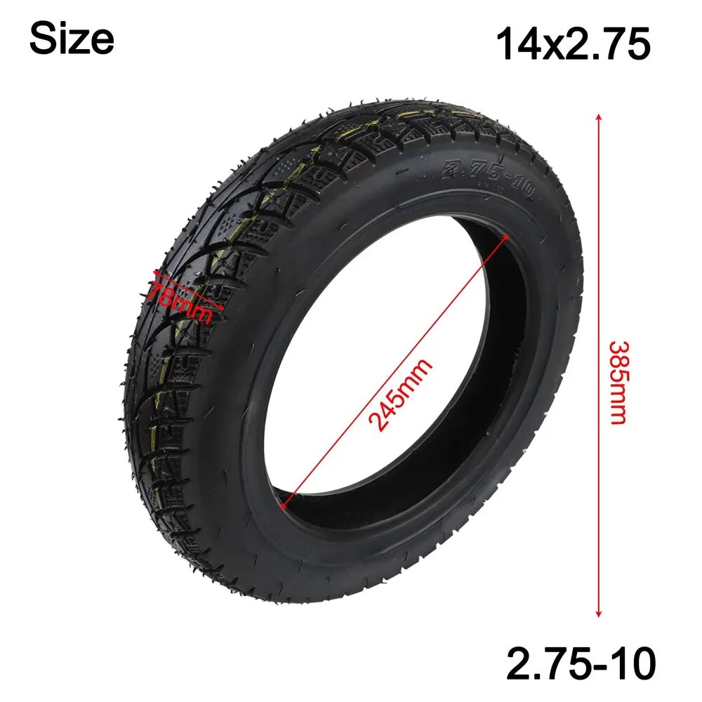 14 дюймов 14x2.75-10 Спереди и Сзади для Mini для Moto Dirt Bike Бескамерная Шина Для электровелосипеда