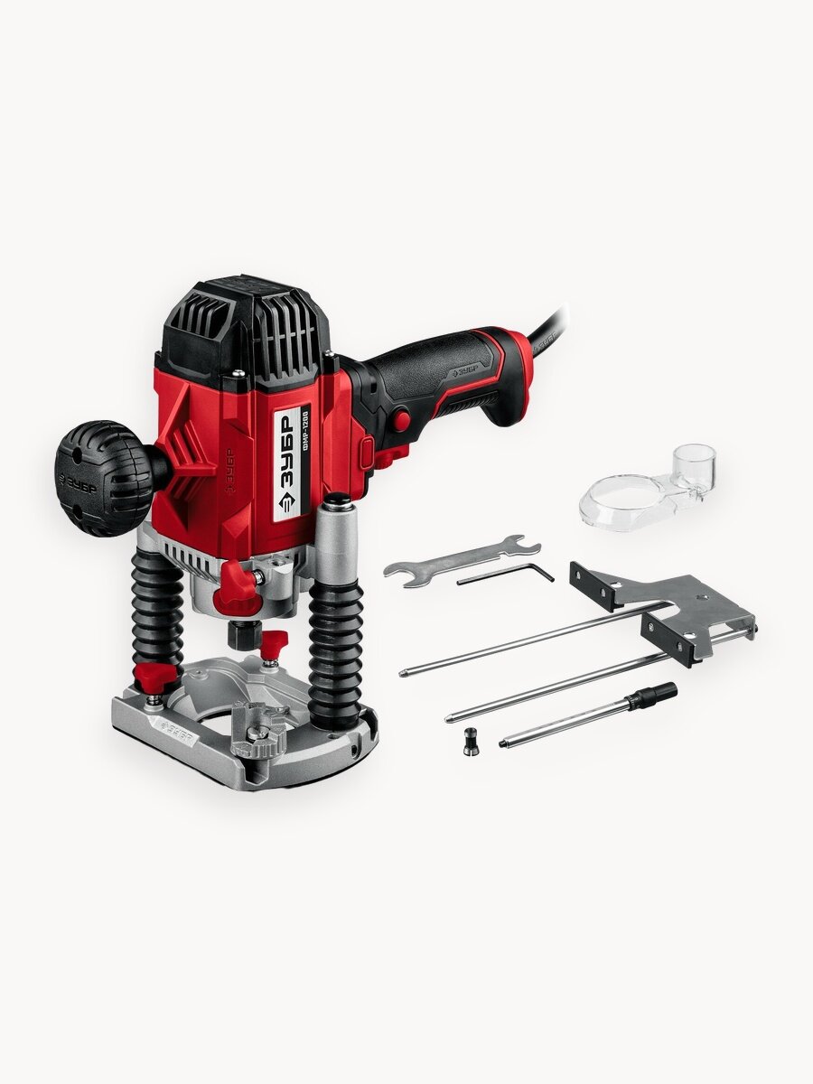 ЗУБР 1200 Вт, 50 мм, универсальный фрезер (ФМР-1200)