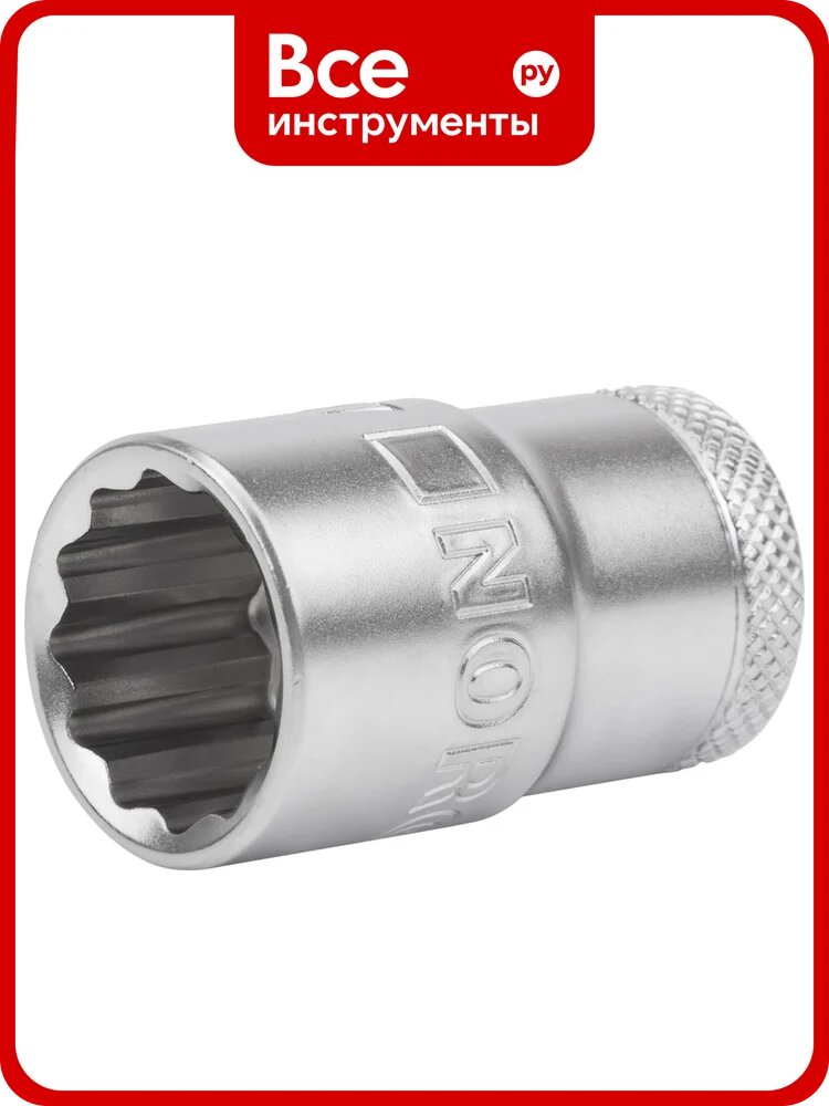 Головка торцевая 12-гр. 1/2" 17 мм ND19-17 NORGAU 063703017