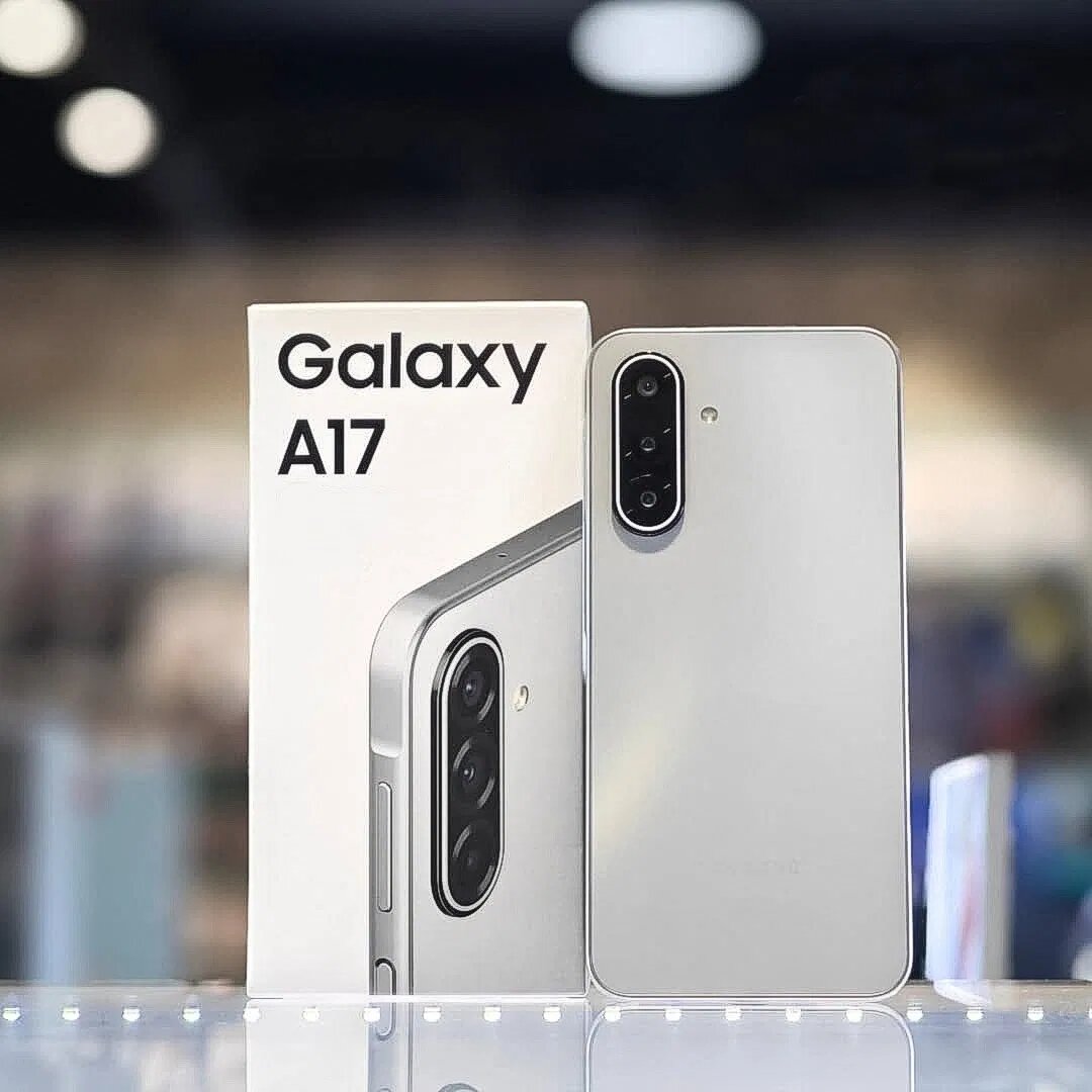 Смартфон Samsung Galaxy A17, Android 15, 6/128ГБ, Super AMOLED Серый