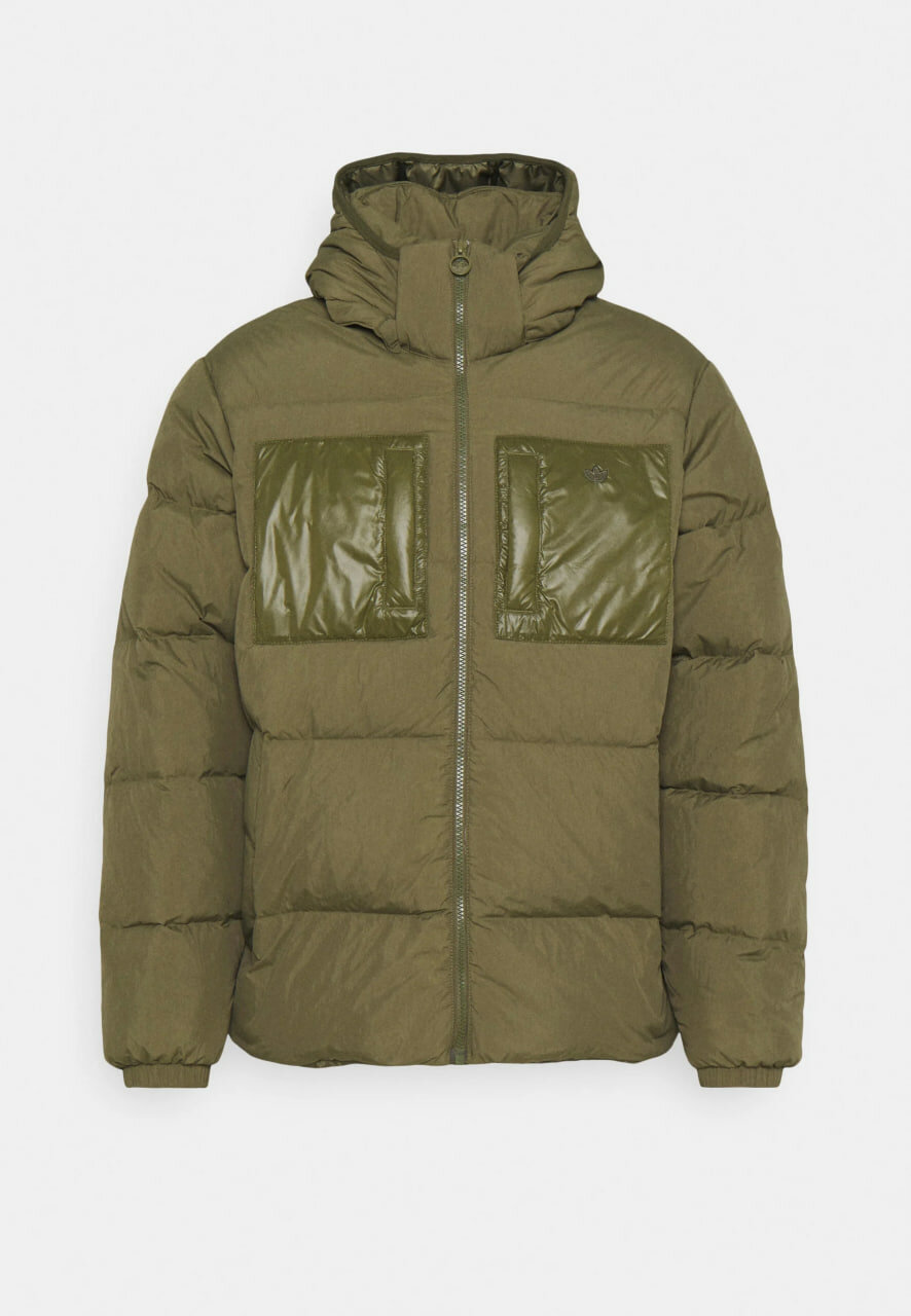Пуховик adidas Down Regen Puff, размер L, Olive