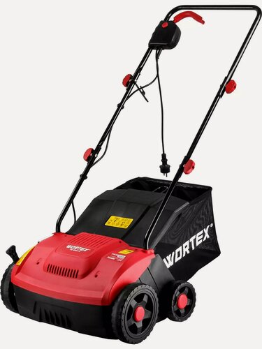 Изображение товара Аэратор-скарификатор для газона электрический WORTEX AE 3212-1 S 1200 Вт, ширина 32 см, ножи/скобы (1334455)