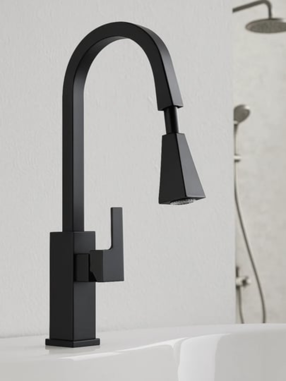 Кухонный смеситель с гибким изливом