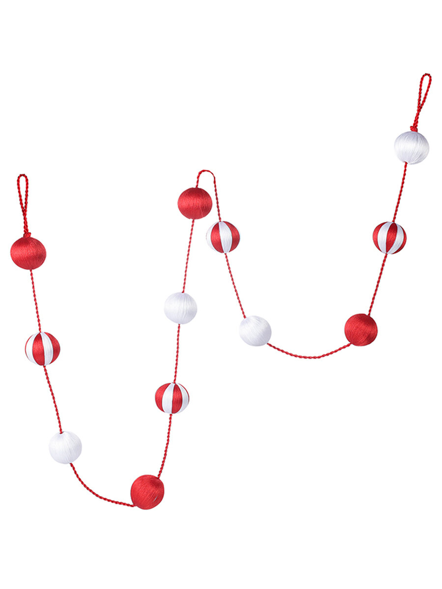 Гирлянда декоративная Circus новогодняя New Year Essential шары на елку или стену Tkano TK25 NY_STR0001