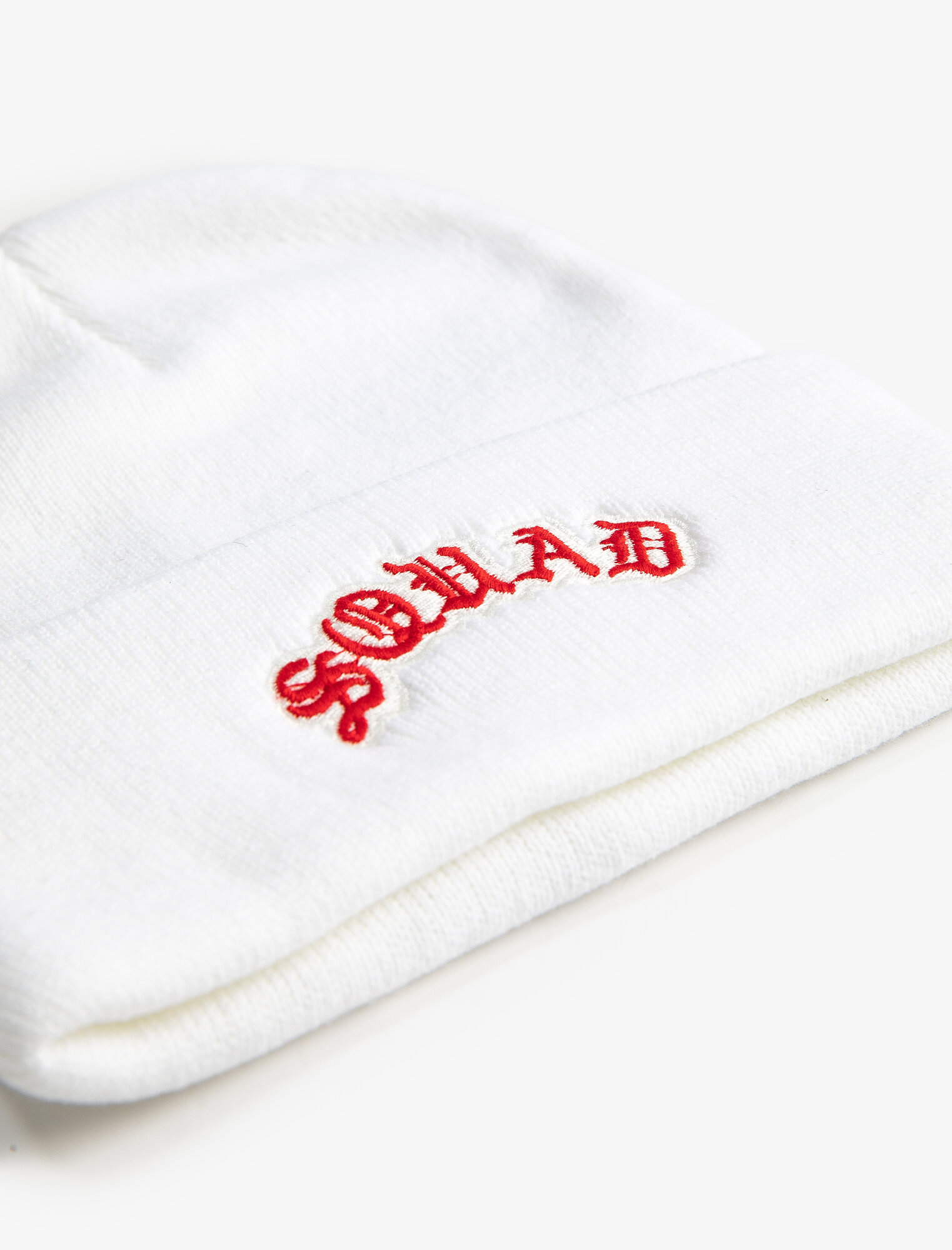 Шапка KOTON для мужчин, размер универсальный - one size, белый — фото 1