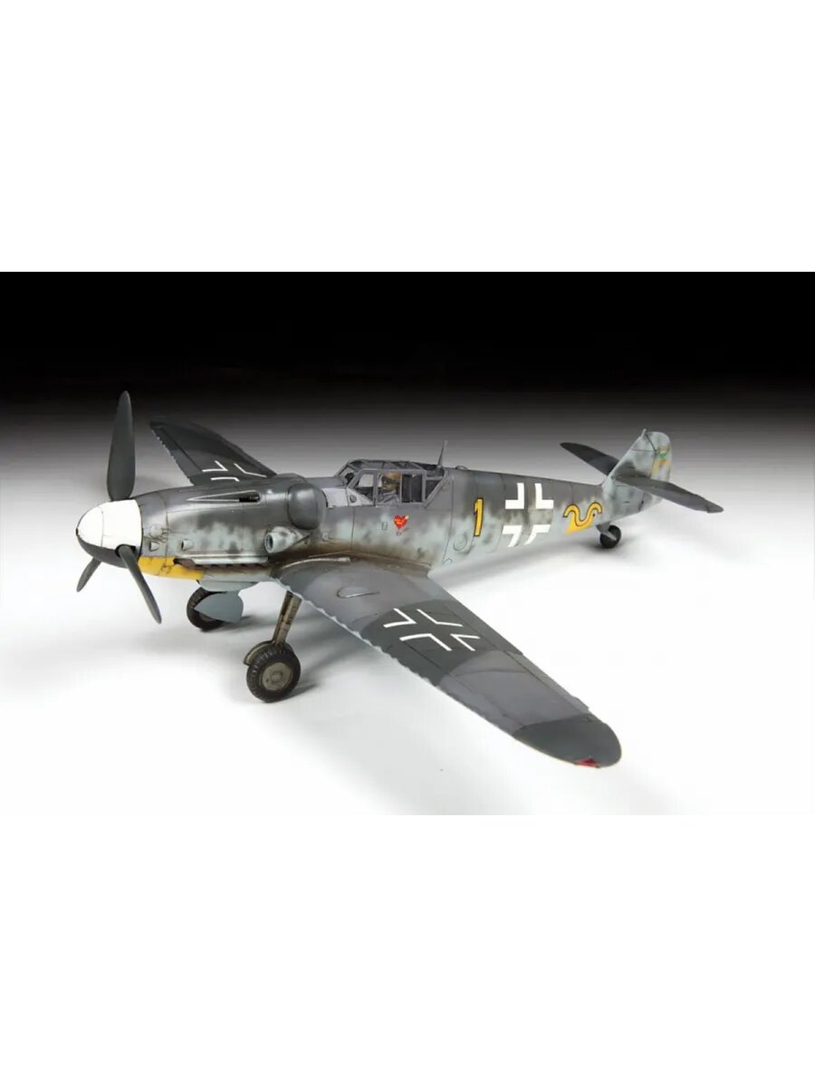 Немецкий истребитель Мессершмитт BF-109G6 — фото 1