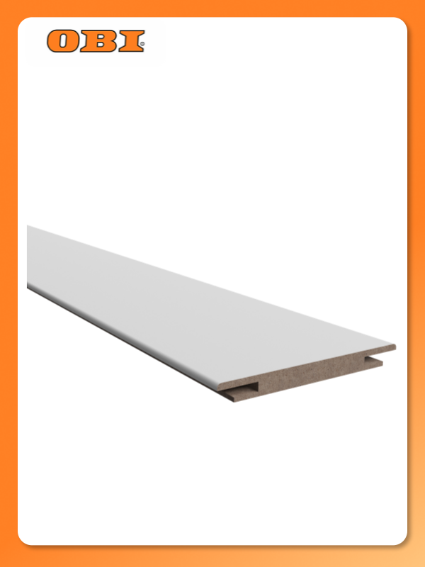 Дверной добор Честер Порта телескопический Белый 100х2100 мм 1 шт